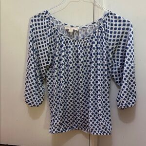 Michael Kors Peasant Knit Top